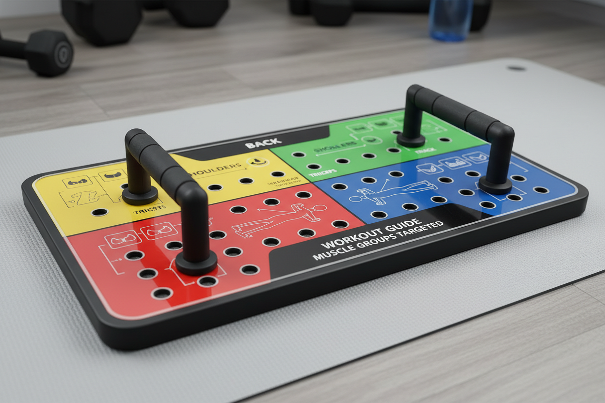 Push Up Board - Color-Coded Workout System